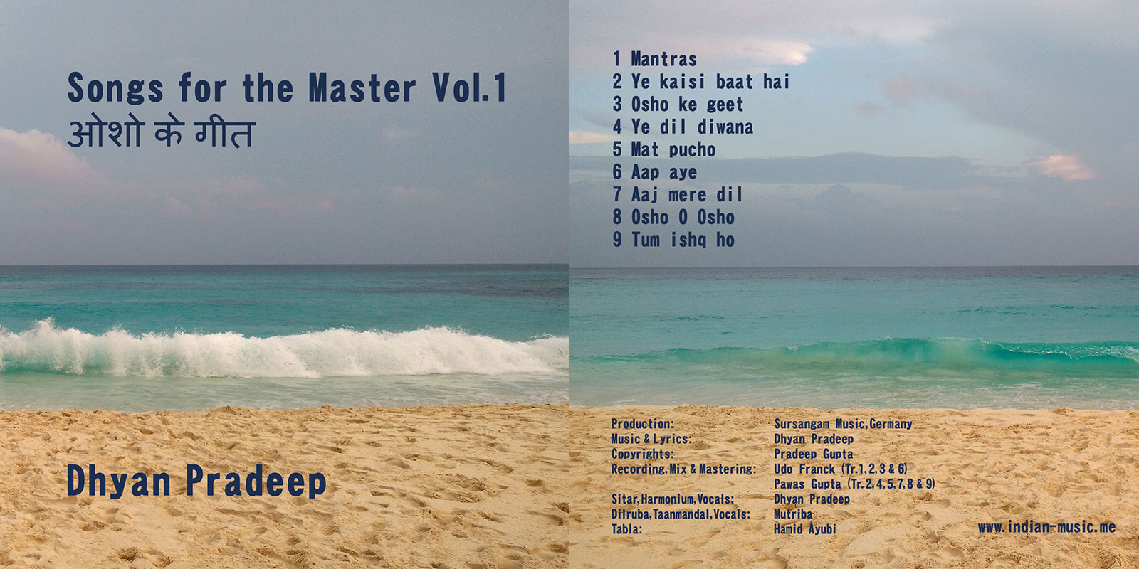 CD Titel Songs for the Master Vol 1